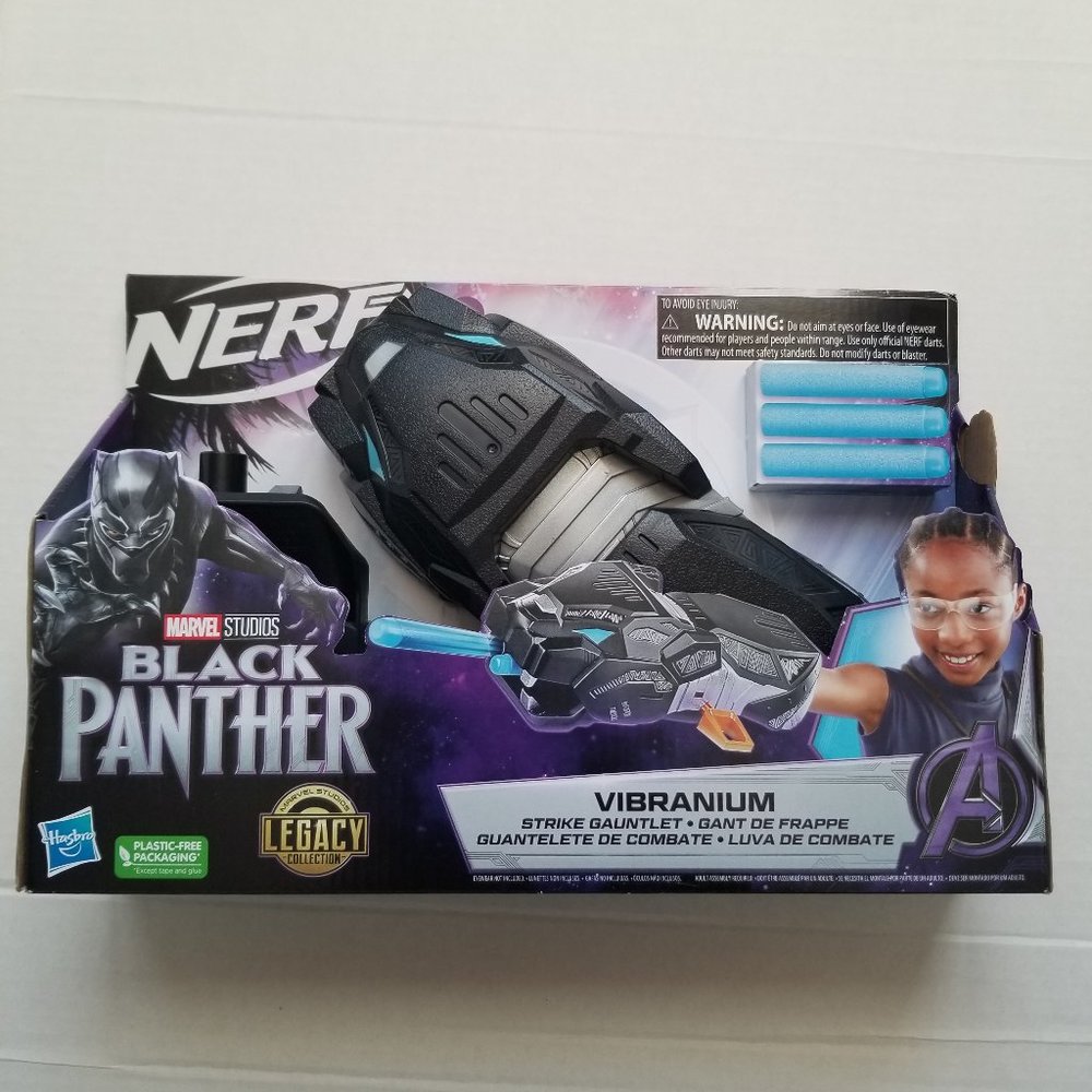 NERF Marvel Black Panther Vibranium Strike Gauntlet